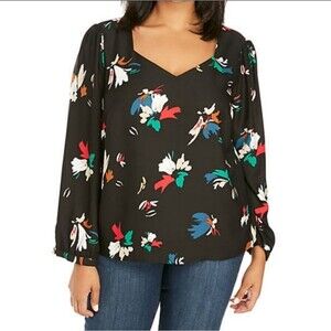 The Limited Floral Toss Blouse